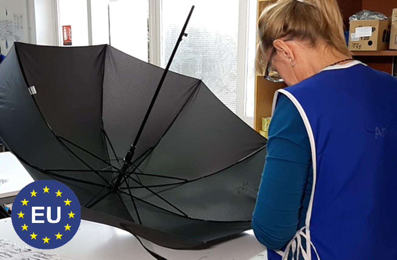 Company umbrellas Made in EU