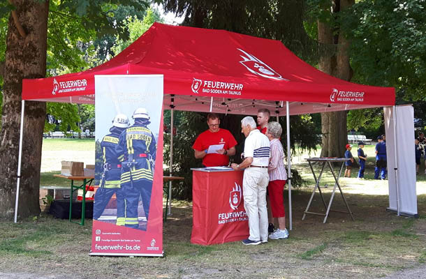 Size guide for tents