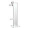 Parasol pole attachment white Parasol pole attachment white