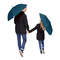 Referenzbild - Safebrella LED Pocket (marine) Referenzbild - Safebrella LED Pocket (marine)