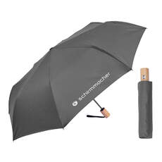 Pocket umbrella open and closed