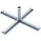Umbrella cross base for stone slabs Umbrella cross base for stone slabs