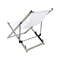 Alu deckchair back - silver Alu deckchair back - silver