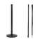 Café barrier, black frame, components Café barrier, black frame, components
