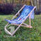 All-over printed deckchair with flag All-over printed deckchair with flag