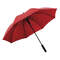 Opened umbrella from inside Opened umbrella from inside