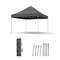 Pop-up tent 4x4m with accessories Pop-up tent 4x4m with accessories
