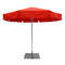 Large round parasol with valance