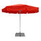 Round parasol with valance Round parasol with valance