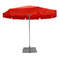 Round parasol with valance Round parasol with valance