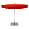 Large square parasol with valance Large square parasol with valance