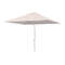Large parasol, square, without valance