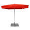 Large square parasol with valance Large square parasol with valance