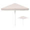 Large parasol, square, push-up opening Large parasol, square, push-up opening