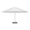 Round parasol, without valance Round parasol, without valance