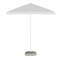 Event parasol in square shape, with valance Event parasol in square shape, with valance