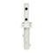 Ground socket in white Ground socket in white