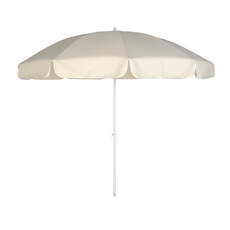 Round small parasol (2.4 m) with valance