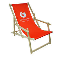 Deck chair with armrest - Position 1 Deck chair with armrest - Position 1